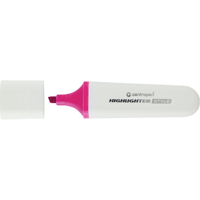 Маркер CENTROPEN Highlighter Style 6252/53, 1-4,6 мм клиноподібний рожевий